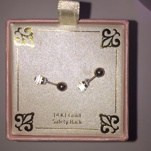 14k Gold Kids Earrings